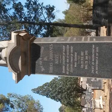 KOTZE Tobias Johannes 1887-1946