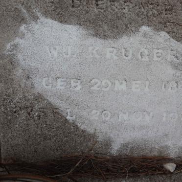 KRUGER W.J. 184?-193?