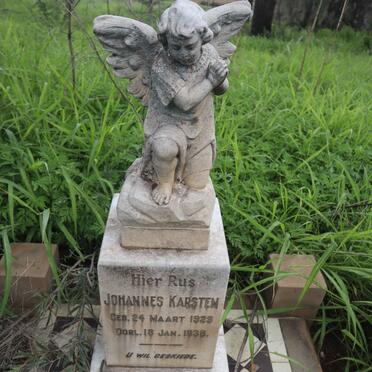 KARSTEN Johannes 1929-1938