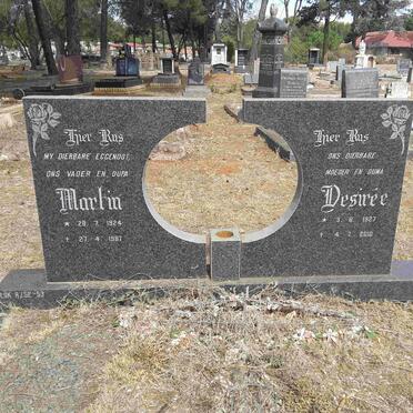 KRIEL Martin 1924-1987 &amp; Desirée 1927-2010