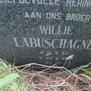 LABUSCHAGNE Willie 1933-1995