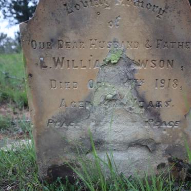 LAWSON L. William -1918
