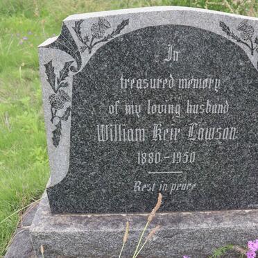 LAWSON William Keir 1880-1950