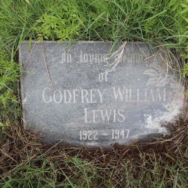 LEWIS Godfrey William 1922-1947