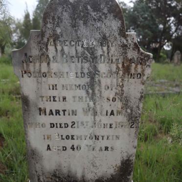 LOGAN Martin William -1922