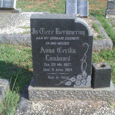 LOMBAARD Anna Cecilia 1907-1964