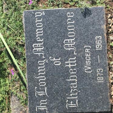 MOORE Elizabeth nee VISCER 1873-1963