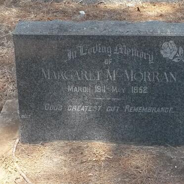 McMORRAN Margaret 1911-1952