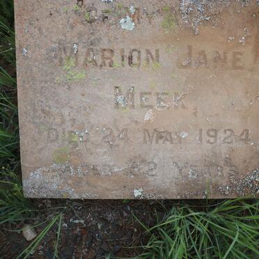 MEEK Marion Jane -1924