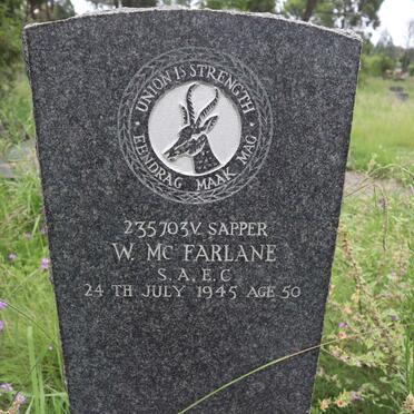 MCFARLANE W. -1945