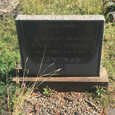 MARTENS H.M. 1931-1964