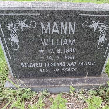 MANN William 1882-1950