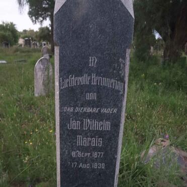 MARAIS Jan Wilhelm 1877-1930