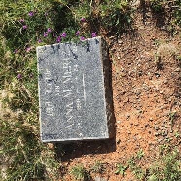 MERTZ Anna M. 1890-196?