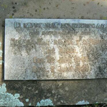 MERWE Helena Magaretha, v.d. nee NAUDE 1866-1936