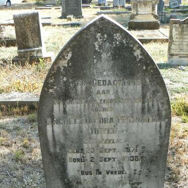 MEYER Rachel Jacoba Petronella nee ZEELIE 187?-1935