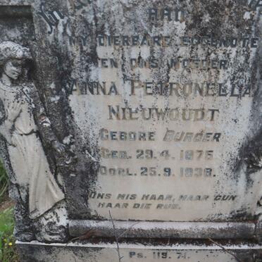 NIEUWOUDT Anna Petronella 1875-1938