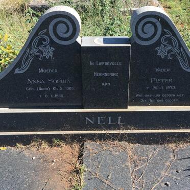 NELL Pieter  -1970 &amp; Anna Sophia BERG 1906-1965