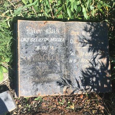 NEL Sophia Cecilia nee Marais 18??-19??