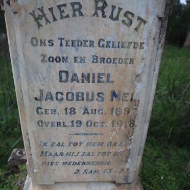 NEL Daniel Jacobus 1897-1918