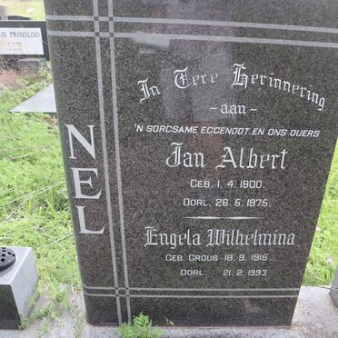NEL Jan Albert 1900-1975 &amp; Engela Wilhelmina CROUS 1915-1993