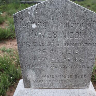 NICOLL James -1919
