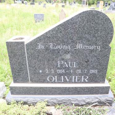 OLIVIER Paul 1904-1969