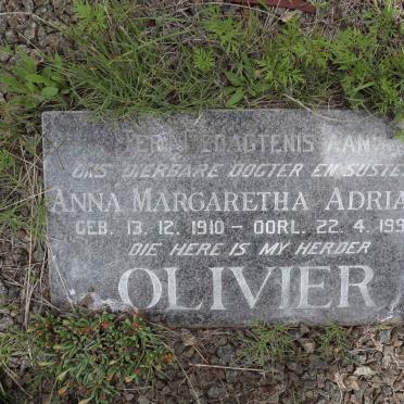 OLIVIER Anna Margaretha Adriana 1910-1990