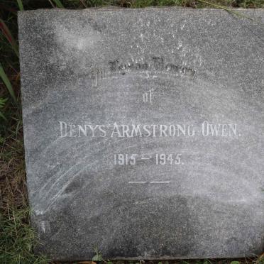 OWEN Denys Armstrong 1915-1945