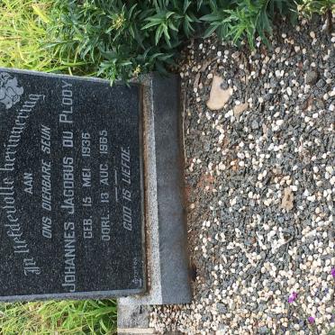 PLOOY Johannes Jacobus, du 1936-1965