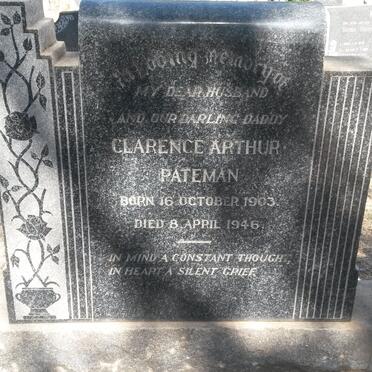 PATEMAN Clarence Arthur 1903-1946
