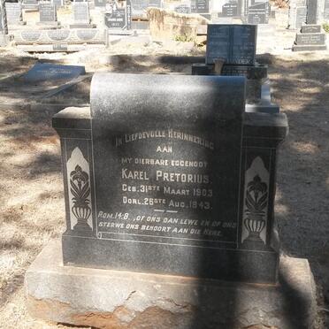 PRETORIUS Karel 1903-1943
