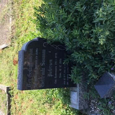 PIETERSEN Gertruida Susanna nee BARKHUIZEN 1879-1965