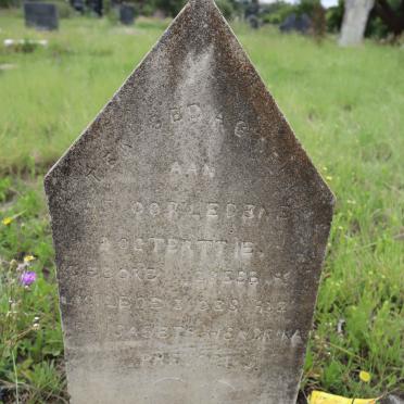 PRETORIUS Elisabeth Hendrika 1931-1932