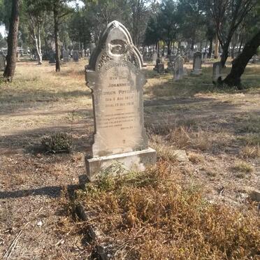 POTGIETER Johannes Diedrick 1874-1918