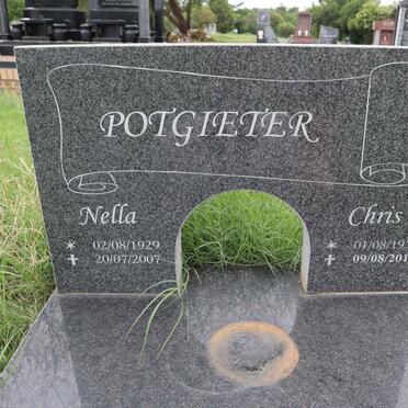 POTGIETER Chris 1934-2011 &amp; Nella 1929-2007