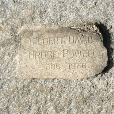 POWELL Gilbert David, Bruce 1886-1938