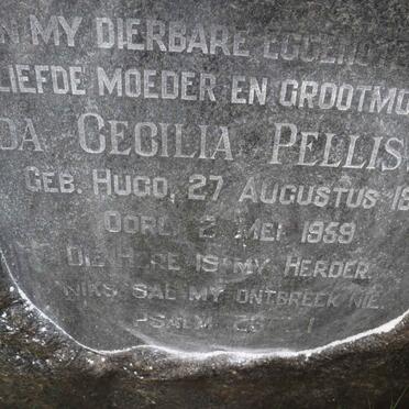 PELLISSIER Jean Pierre 1879-1969 :: PELLISSIER Ida Cecilia HUGO 1880-1955