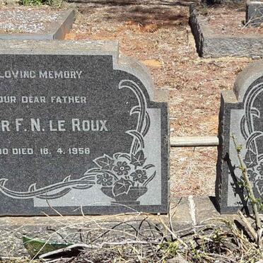 ROUX F.N., le -1956 &amp; Irene -1958