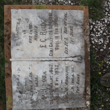 ROUX P.H. 1862-1932 &amp; E.C. GALLY 1861-1948