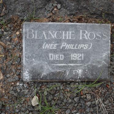 ROSS Blanche nee PHILLIPS -1921