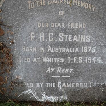 STEAINS F.H.C. 1875-1944