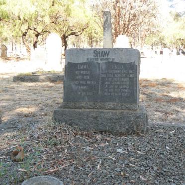 SHAW Fred 18?9-1964 &amp; Emma WESTLEY 1873-1950