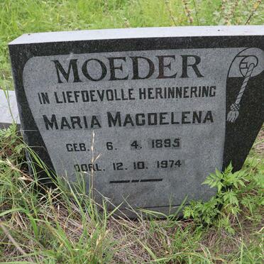 SAAIMAN Maria Magdelena 1895-1974