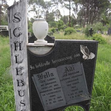 SCHLEBUSCH Jan Adriaan 1910-1989 &amp; Wella LUDICK 1913-1984