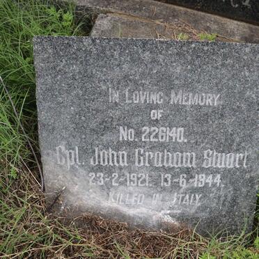 STUART John Graham 1921-1944