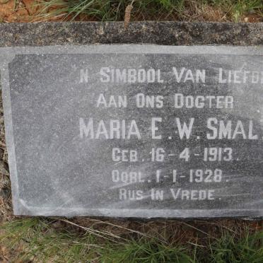 SMAL Maria E.W. 1913-1928