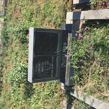 SCHOEMAN Dorithey Martha 1927-1980