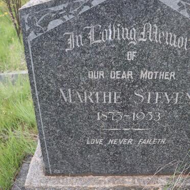 STEVEN Marthe 1875-1953