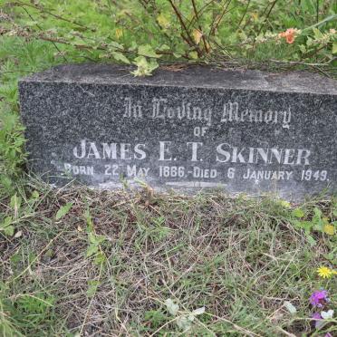 SKINNER James E.T. 1886-1949